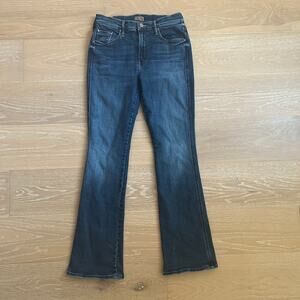 MOTHER The Double Insider Sneak Denim Jeans in Lust for Life